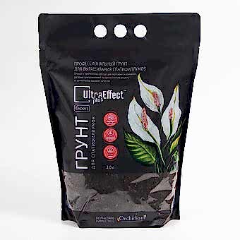 Грунт для спатифиллумов UltraEffect Plus 3 л