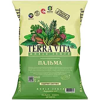 Живая земля Пальма-Фикус-Драцена 5л.