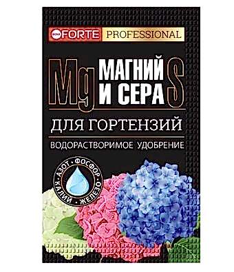 Bona Forte в\р для Гортензий с СЕРОЙ и МАГНИЕМ 100гр