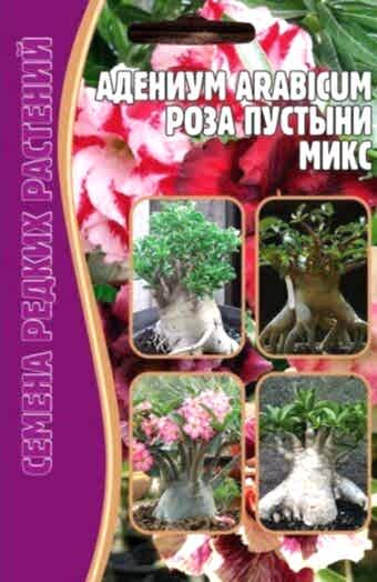 Адениум Роза пустыни микс 3шт (Ред.сем)